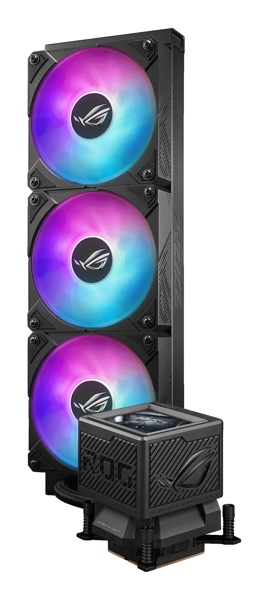 ASUS ROG Ryujin III 360 ARGB Extreme Computergehäuse All-in-One-Flüssigkeitskühler 12 cm Schwarz – Bild 5