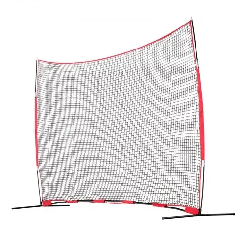 VEVOR Barrikaden-Backstop-Netz, Ballsport-Absperrnetz, 507 x 140 x 312 cm Tragbare Übungsausrüstung mit Tragetasche, Schutzschirm für Baseball, Softball, Fußball Training für den Garten – Bild 8