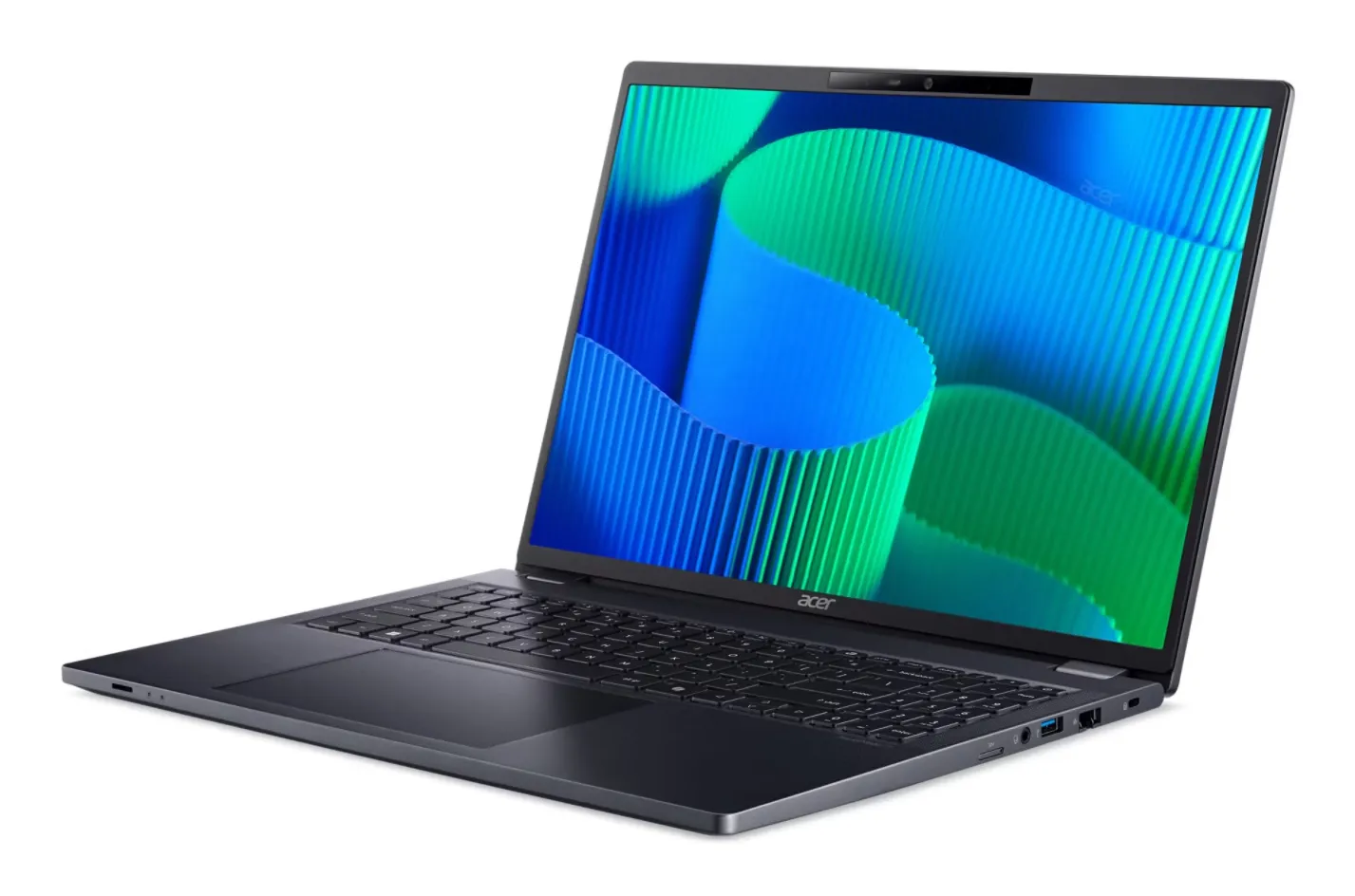 Acer TravelMate P4 TMP416-53-TCO-56JM Intel Core Ultra 5 125U Laptop 40,6 cm (16") WUXGA 32 GB DDR5-SDRAM 1 TB SSD Wi-Fi 6 (802.11ax) Windows 11 Pro Blau – Bild 4