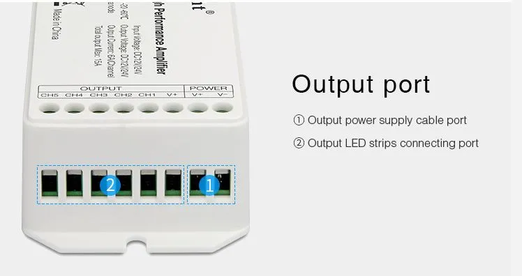 MiBoxer PA5 LED Controller 5-Channel Amplifier – Bild 7