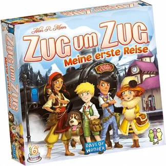 Zug um Zug – Meine erste Reise, Brettspiel Zug um Zug – Meine erste Reise, Brettspiel