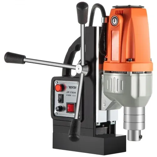 VEVOR Magnetbohrmaschine BRM35 160 x 80 mm Kernbohrungen Kernbohrmaschine Magnetic Core DrillsSicherheit Mühelos Kernbohrer Satz mit Kohlebürste Rutschfest Tragbar Dauerhaft für Stahlkonstruktiong – Bild 8