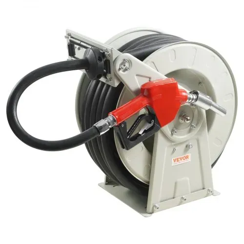 VEVOR Schlauchtrommel 25,4 mm x 15,24 m Schlauchaufroller Luftschlauchtrommel Max. Arbeitsdruck 300 PSI Druckluftschlauchtrommel Diesel Kerosin für Autohäuser Werkstatt Heimstudio Garage – Bild 10