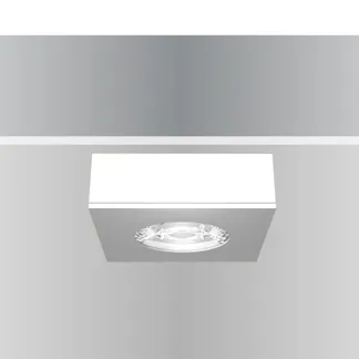 Synergy 21 LED Deckeneinbauspot Helios schwarz, quadratisch, Aufputzrahmen Synergy 21 LED Deckeneinbauspot Helios schwarz, quadratisch, Aufputzrahmen