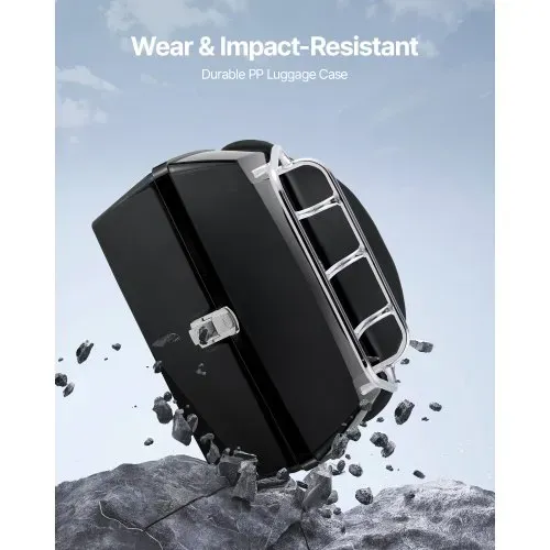 VEVOR Motorrad-Topcase Motorradkoffer 48 L universelle Heckbox aus PP-Material, wasserdichte & abnehmbare Motorrad-Topbox mit Mehrlochboden & Regal Helmkoffer (565 x 500 x 380 mm) VEVOR Motorrad-Topcase Motorradkoffer 48 L universelle Heckbox aus PP-Material, wasserdichte & abnehmbare Motorrad-Topbox mit Mehrlochboden & Regal Helmkoffer (565 x 500 x 380 mm)
