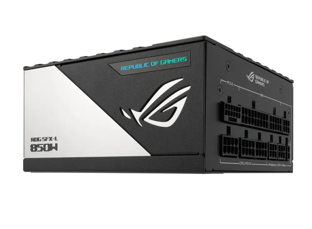 ASUS ROG Loki SFX-L 850W Platinum Netzteil 24-pin ATX Schwarz, Silber – Bild 6