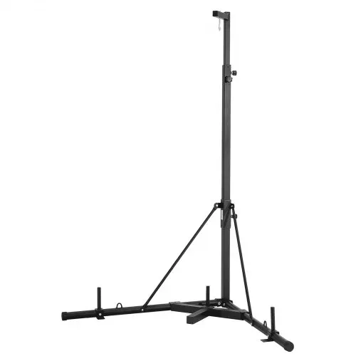 VEVOR Boxsackständer Boxsackhalter Trainingsgerät aus Stahl (65 kg belastbar) höhenverstellbares freistehendes Sandsackgestell Ständer mit beschwerter Basis, Trainingsgerät für Fitness-Studio – Bild 10