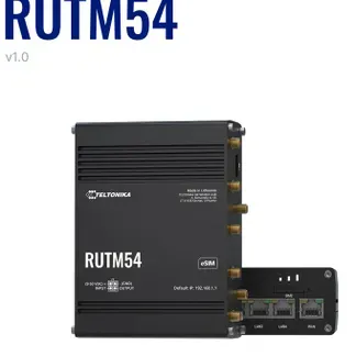 Teltonika · Router · RUTM54 · Dual 5G eSIM TELIT Router Teltonika · Router · RUTM54 · Dual 5G eSIM TELIT Router