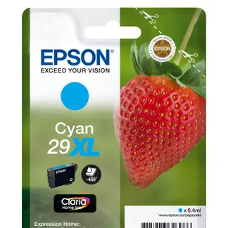 Epson Strawberry Singlepack Cyan 29XL Claria Home Ink Epson Strawberry Singlepack Cyan 29XL Claria Home Ink