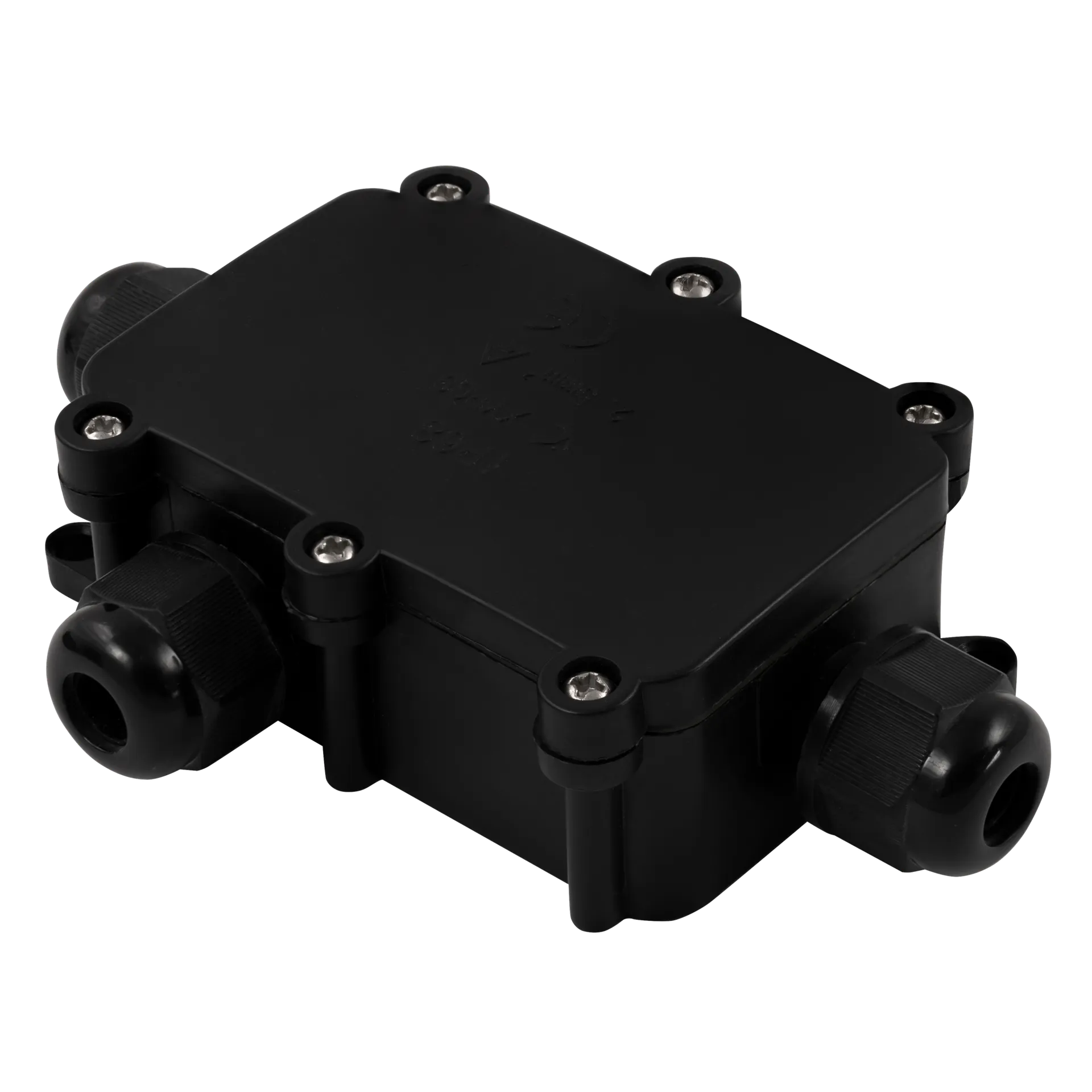 Abzweigdose McPower, IP68 - für Außen, 1 Ein- und 2 Ausgänge, T-Version, 124x72x32mm – Bild 2