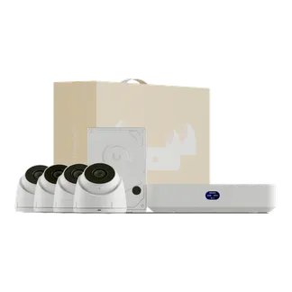 Ubiquiti UniFi Protect Network Video Recorder Instant Kit • 1x NVR Instant • 4x G5 Turret Ultra • 1x TB HDD • UNVR-Instant-Kit Ubiquiti UniFi Protect Network Video Recorder Instant Kit • 1x NVR Instant • 4x G5 Turret Ultra • 1x TB HDD • UNVR-Instant-Kit