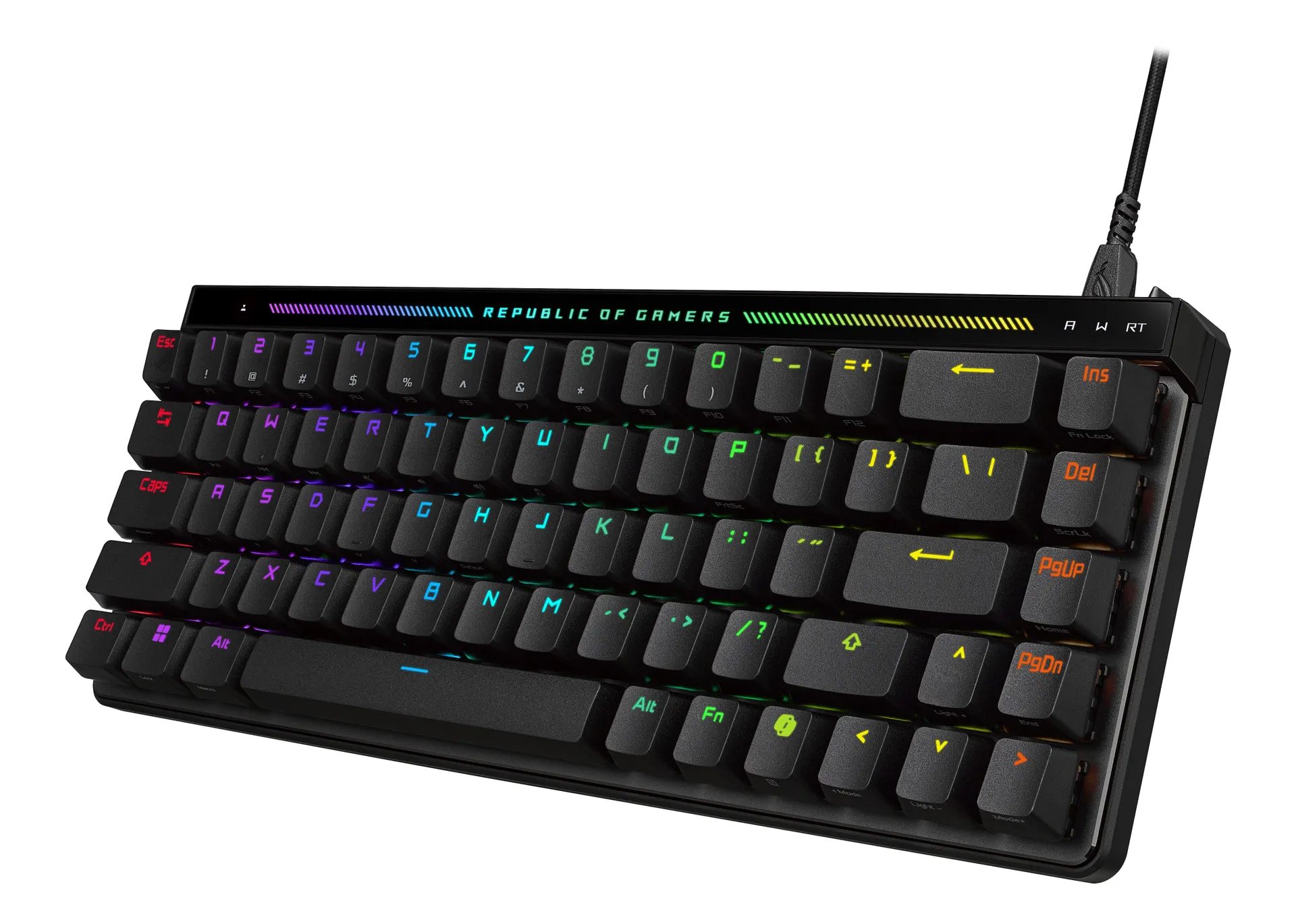 ASUS ROG Falchion Ace HFX Tastatur Gaming USB QWERTZ Deutsch Schwarz – Bild 5