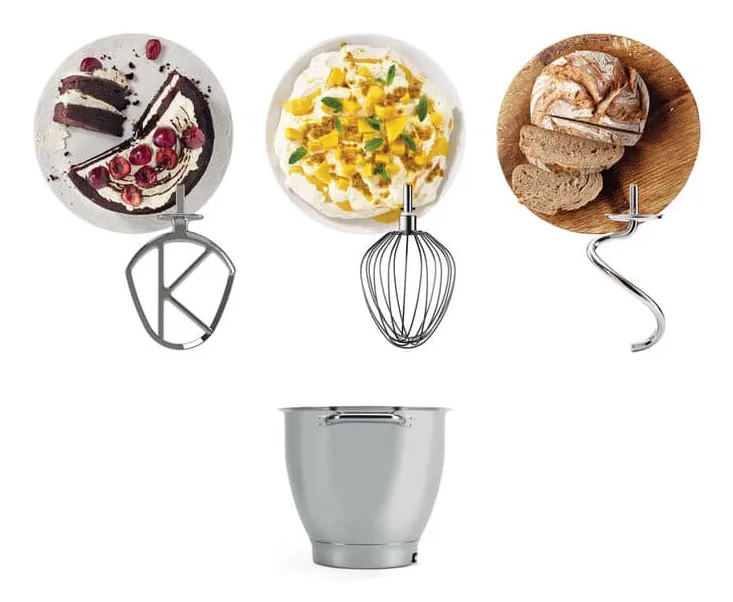 Kenwood Chef XL Pro Küchenmaschine 1700 W 6,7 l Silber – Bild 6