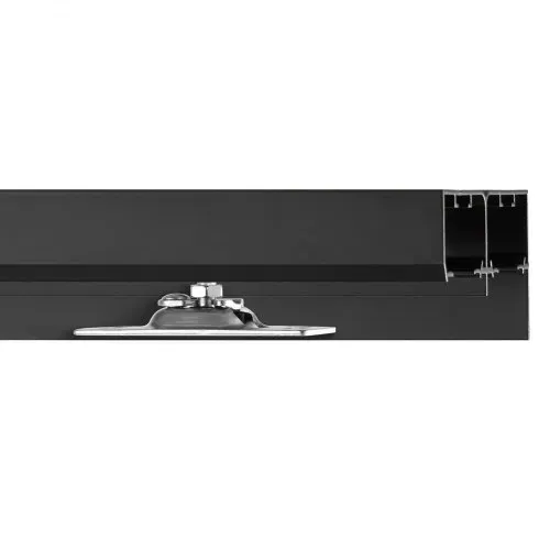 VEVOR Schiebetür-Beschlagschienensatz Schiebetürsystem 1219 mm, Doppelschienen Schiebetürsystem aus Aluminiumlegierung, passende Türbreite 622 mm x 2, Schiebetürbeschlag 68 kg belastbar – Bild 10