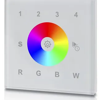 Synergy 21 LED Serie EOS 10 ZigBee Wandtaster Touch RGB-W 4zonen Synergy 21 LED Serie EOS 10 ZigBee Wandtaster Touch RGB-W 4zonen