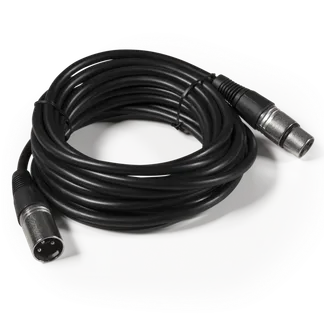 XLR-Verbindungskabel HOLLYWOOD 5m, Stecker-Kupplung XLR-Verbindungskabel HOLLYWOOD 5m, Stecker-Kupplung