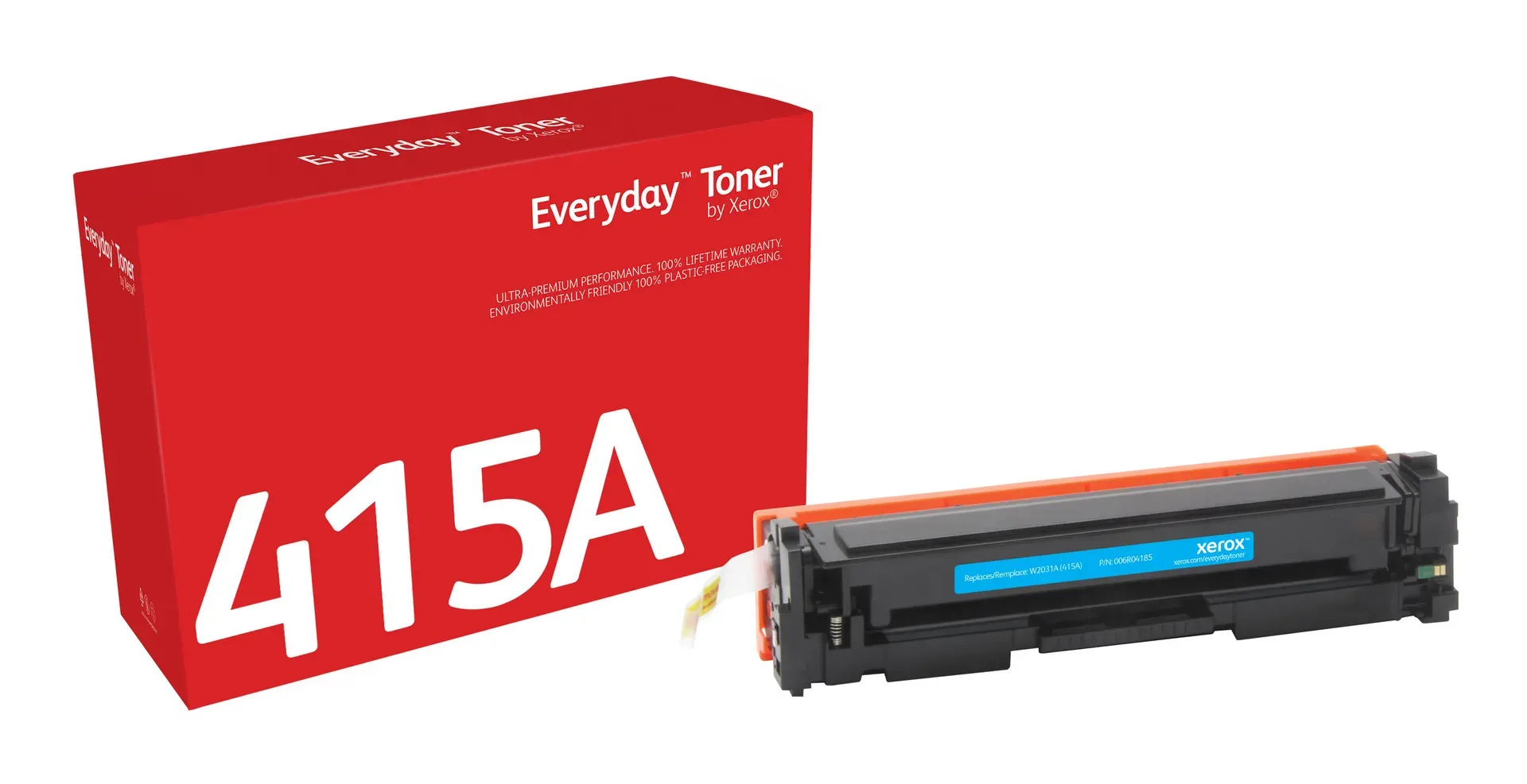 Everyday™ Cyan Tonermodul von Xerox kompatibel mit HP 415A (W2031A), Standardkapazität Everyday™ Cyan Tonermodul von Xerox kompatibel mit HP 415A (W2031A), Standardkapazität