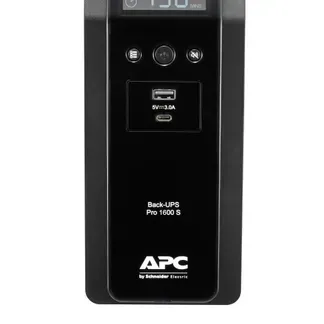 APC Back-UPS Pro 1600S, 1600VA, 230V, Sinuswelle, AVR, LCD, 8 IEC Ausgägnge APC Back-UPS Pro 1600S, 1600VA, 230V, Sinuswelle, AVR, LCD, 8 IEC Ausgägnge