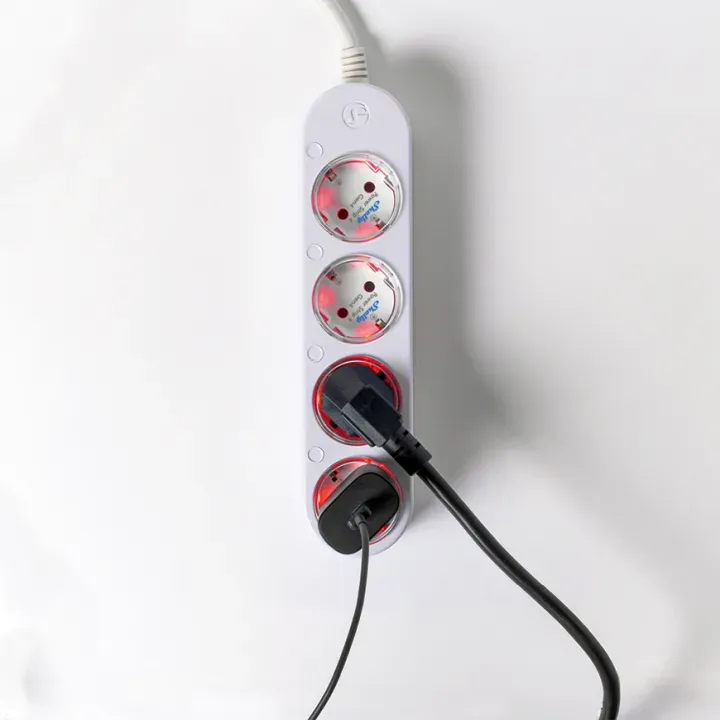 Shelly · Plug & Play "Power Strip 4 Gen4" · Smarte Steckdosenleiste · 4x 12A · Messfunktion · WLAN · Zigbee · Matter · BT · weiß – Bild 8