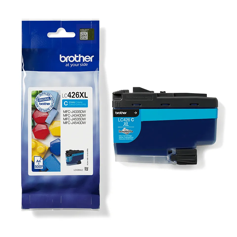 Brother LC-426XLC Druckerpatrone 1 Stück(e) Original Hohe (XL-) Ausbeute Cyan – Bild 3