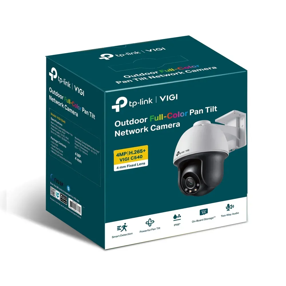 VIGI by tp-link 4MP Full-Color Pan/Tilt Network Camera VIGI C540(4mm) – Bild 8