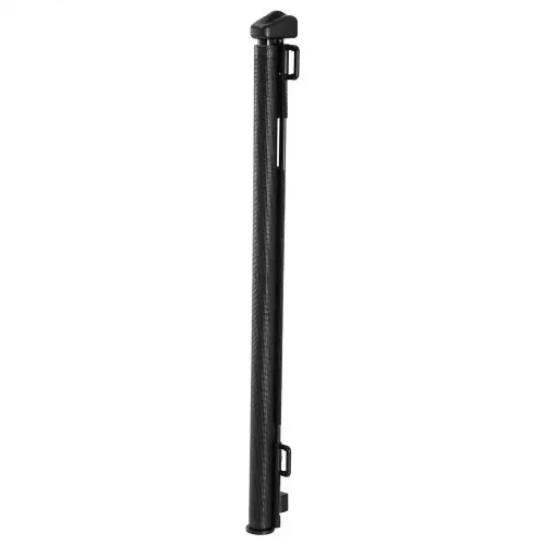 VEVOR einziehbares Babygitter Hundegitter ausziehbar auf 145 cm (B) / 980 mm (H), Treppenschutzgitter mit Sicherheitsschloss, Schutzgitter aus Netzgewebe für Treppen Flure drinnen/draußen, Schwarz – Bild 9