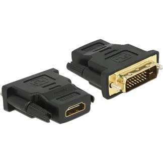 Adapter DVI 24+1 Stecker > HDMI Buchse Adapter DVI 24+1 Stecker > HDMI Buchse