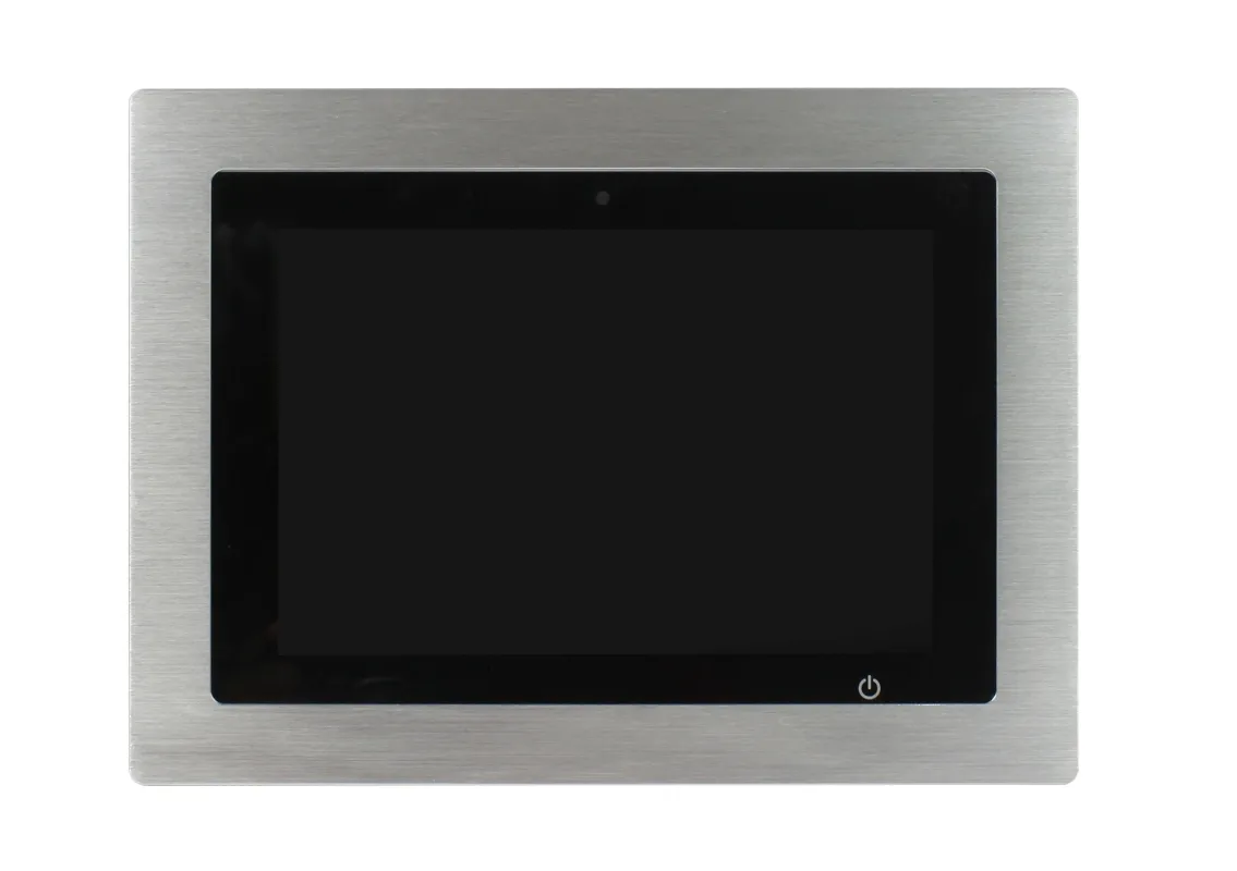ALLNET Touch Display Tablet 10 Zoll zbh. Blende für Einbaurahmen silber schmal – Bild 3