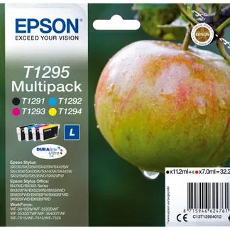 Epson Apple Multipack 4 Farben T1295, DURABrite Ultra Ink Epson Apple Multipack 4 Farben T1295, DURABrite Ultra Ink