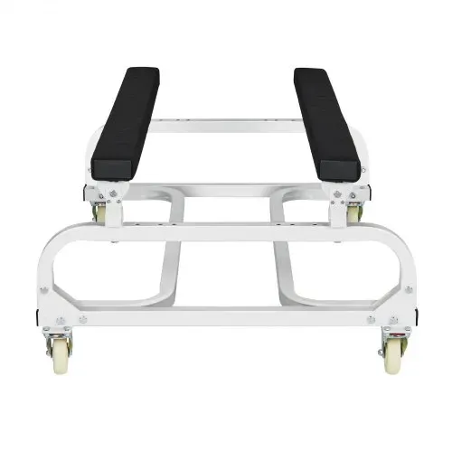 VEVOR Jet Ski Dolly, 454 kg Gewichtskapazität, Kajak Transportwagen, Kanuwagen, Bootsanhänger, verstellbare Kojen mit 4 Rollen & 2 Bremsen, Schwerlast-Slipwagen für Kajaks, Jetskis, Schnellboote – Bild 9