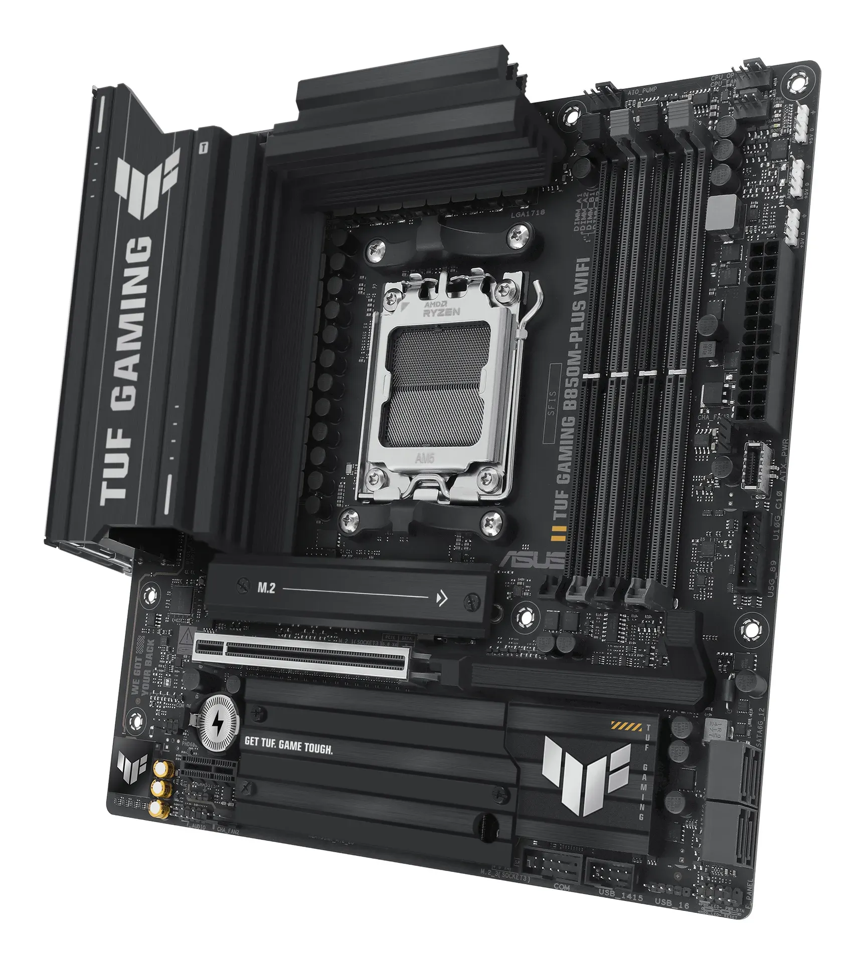 ASUS TUF GAMING B850M-PLUS WIFI AMD B850 Sockel AM5 micro ATX – Bild 6