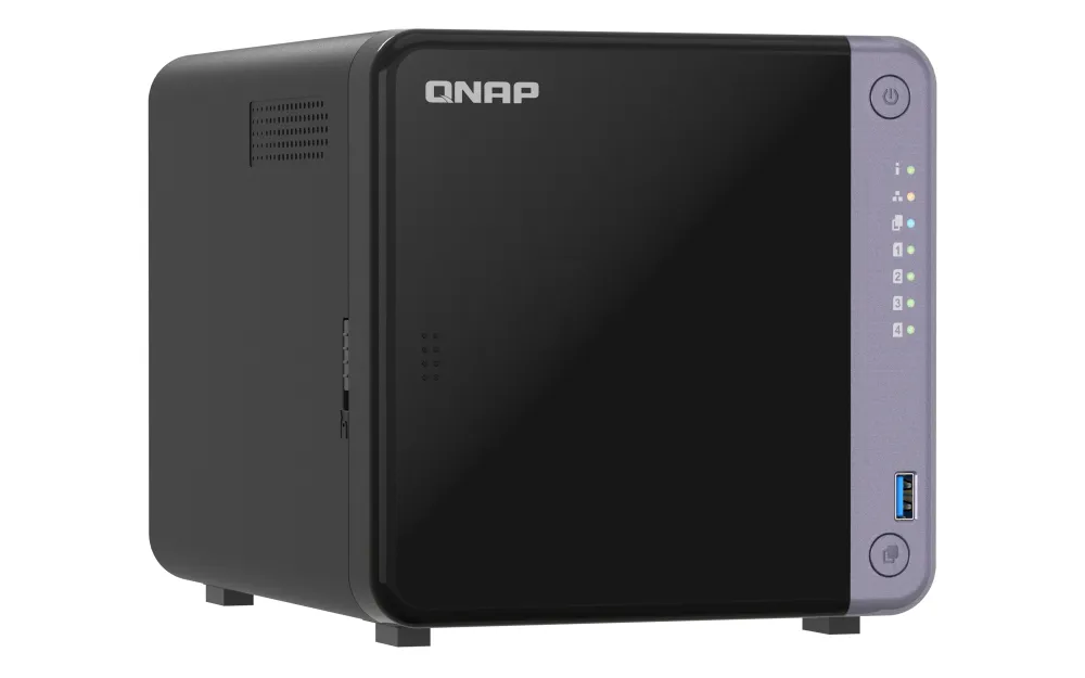 QNAP TS-432X-4G NAS & Speicherserver Tower Alpine Alpine AL-524 4 GB DDR4 QNAP QTS Schwarz – Bild 3