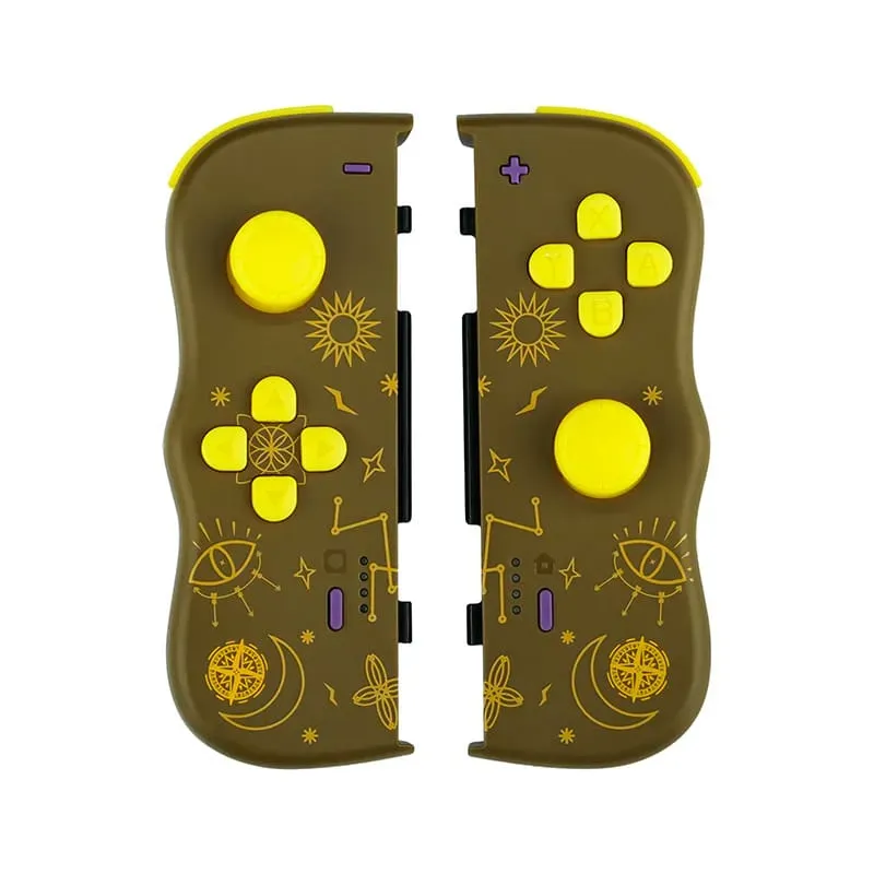 Lexip JVASWI00102 Gaming-Controller Braun, Gelb Bluetooth Gamepad Analog / Digital Nintendo Switch, Nintendo Switch OLED Lexip JVASWI00102 Gaming-Controller Braun, Gelb Bluetooth Gamepad Analog / Digital Nintendo Switch, Nintendo Switch OLED