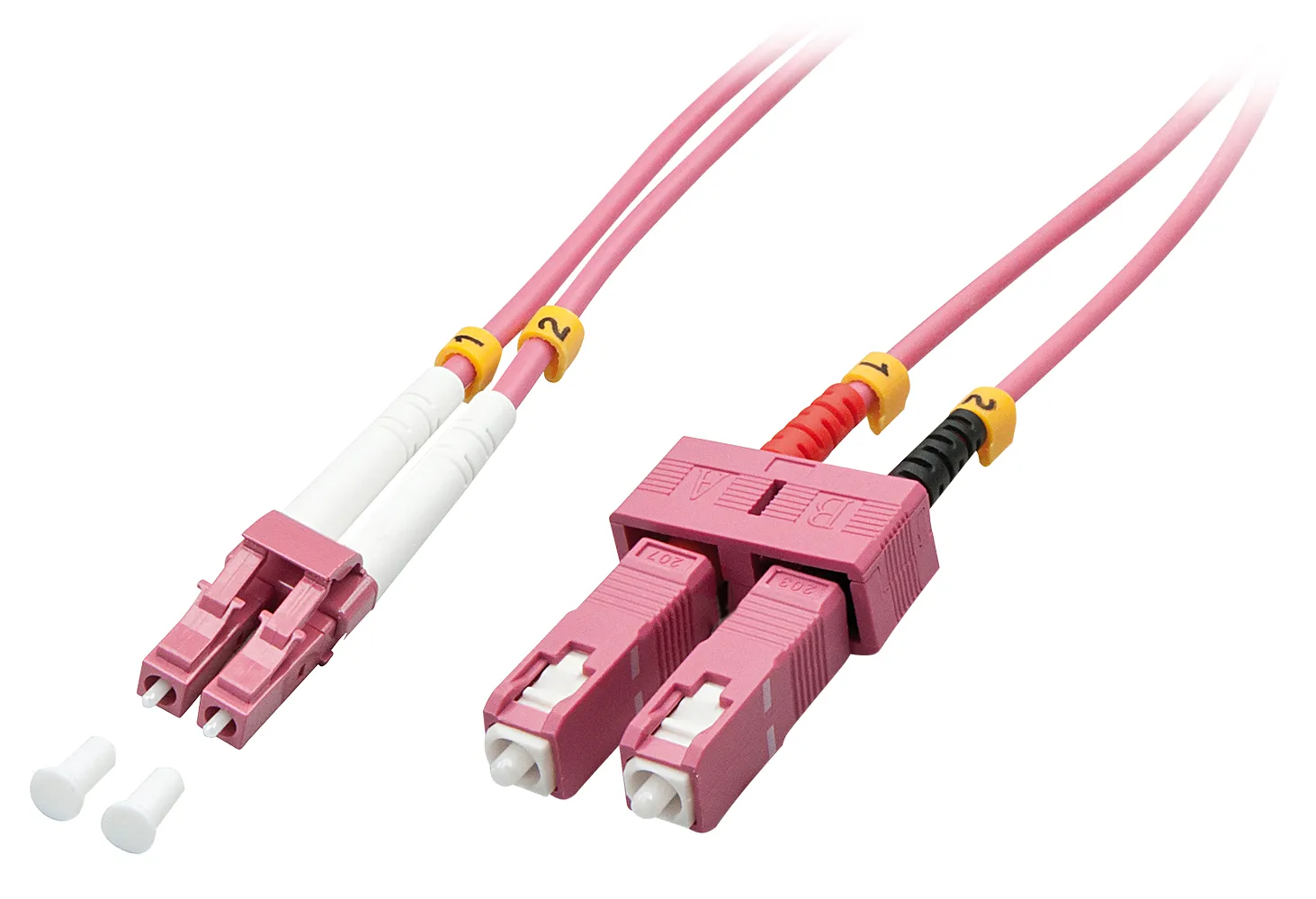 Lindy 46361 InfiniBand/Glasfaserkabel 2 m LC SC Pink Lindy 46361 InfiniBand/Glasfaserkabel 2 m LC SC Pink