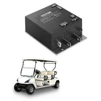 VEVOR Geschwindigkeitsregler Golfwagen, 36 V, 350 A, Ersatz für Gleichstrommotor-Steuerung für EZGO TXT Golfwagen 2000–2009, Schutzart IP65, Gehäuse aus Alu ABS, kompatibel mit Modellen 1206MX-4301 VEVOR Geschwindigkeitsregler Golfwagen, 36 V, 350 A, Ersatz für Gleichstrommotor-Steuerung für EZGO TXT Golfwagen 2000–2009, Schutzart IP65, Gehäuse aus Alu ABS, kompatibel mit Modellen 1206MX-4301