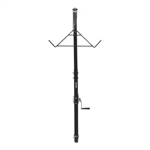 VEVOR Game Hoist mit Seilwinde & Gambrel, 136 kg Tragkraft, LKW-Wildhebezeug mit 5,08 cm Empfänger, 360-Grad-Schwenkschaft & einstellbarer Höhe, zum Häuten & Säubern von Wild im Jagdspiel – Bild 9