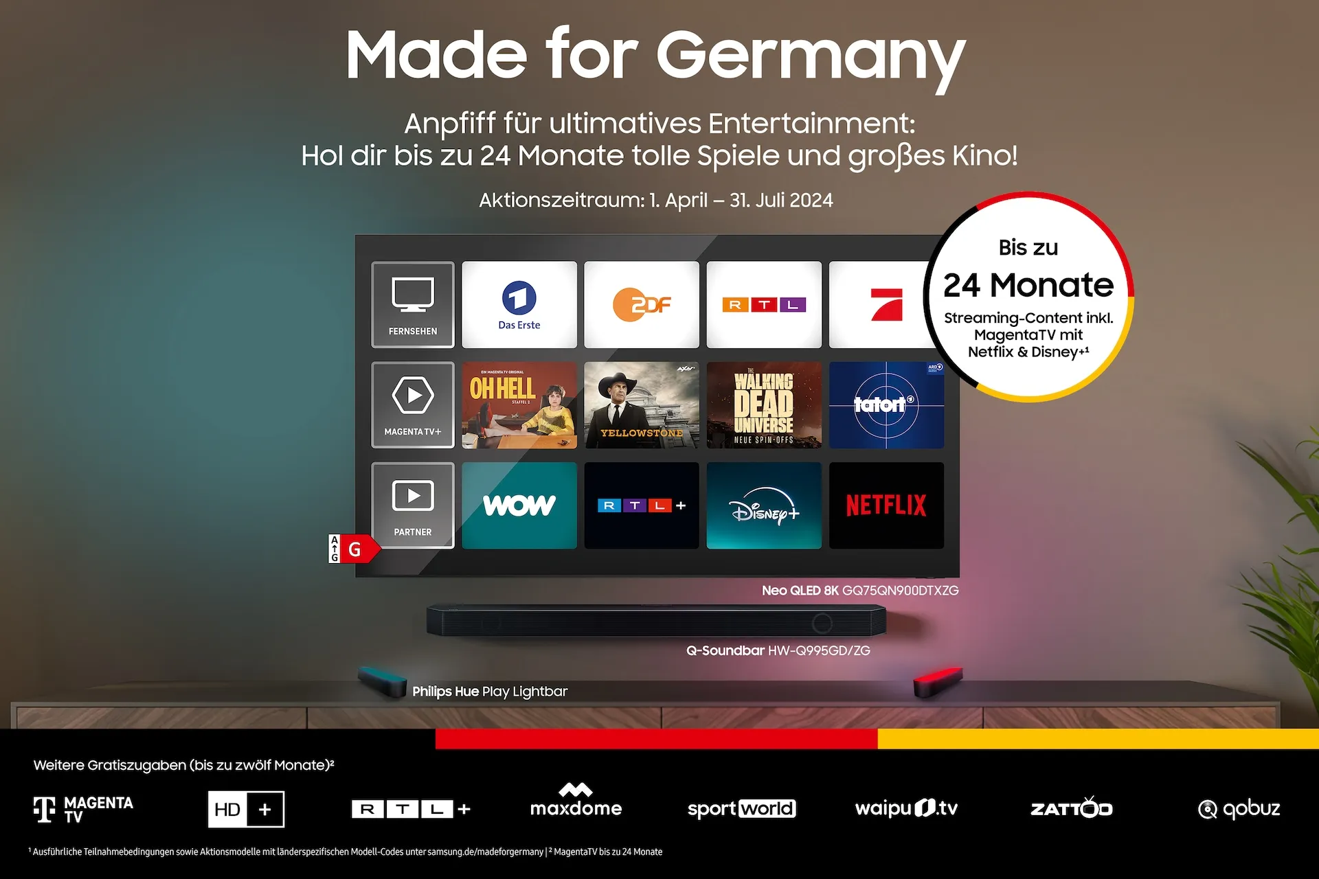 Samsung The Frame 65" LS03D QLED 4K Art Mode Tizen OS™ Smart TV (2024) – Bild 5