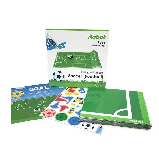 iRobot Root Adventure Pack „Coding with Sports “ – Programmieren und Fußball iRobot Root Adventure Pack „Coding with Sports “ – Programmieren und Fußball
