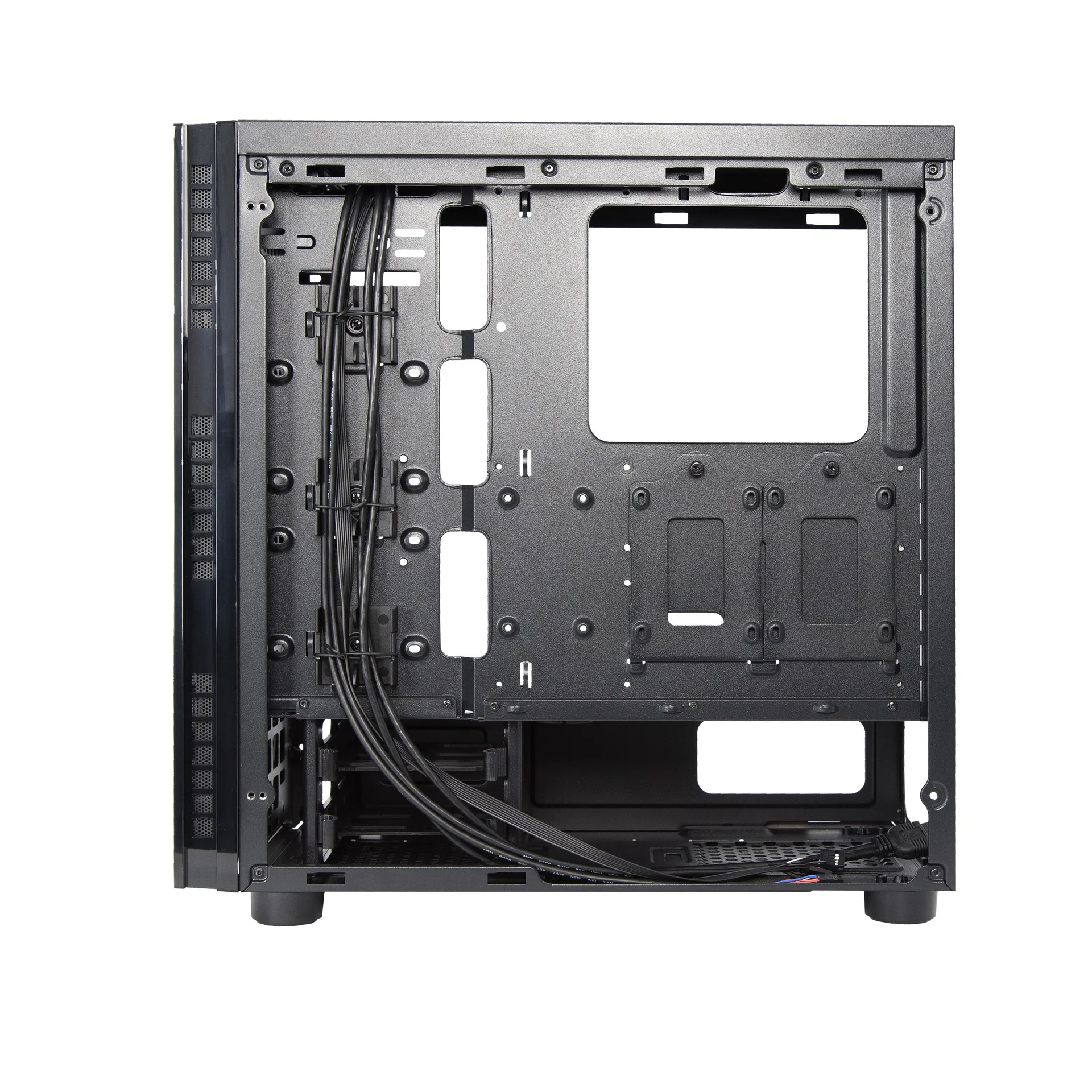 Chieftec AL-02B-TG-OP Computer-Gehäuse Tower Schwarz – Bild 5