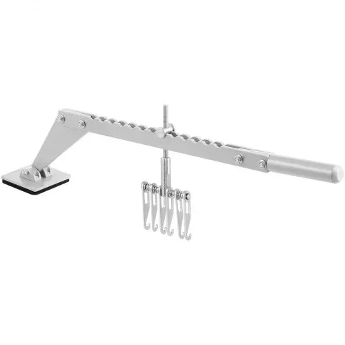 VEVOR 625 mm Nivellierstange Single Leg Dent Puller 200 mm Dent Pull Bar tragbarer Nivellierstange 6 Klauenhaken – Bild 10