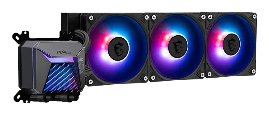 MSI MAG Coreliquid A15 360 Hauptplatine, Prozessor All-in-One-Flüssigkeitskühler 12 cm Schwarz 1 Stück(e) – Bild 4