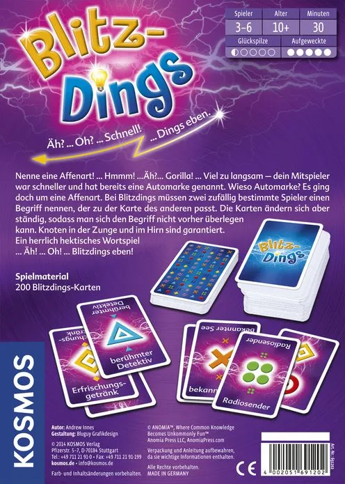 Kosmos Blitzdings Äh? ... Oh? ... Schnell! ... Dings eben. – Bild 2