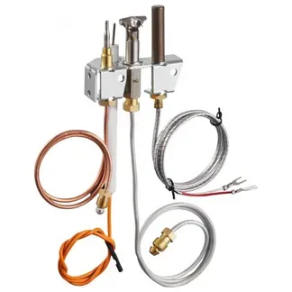 VEVOR Erdgas Pilotbrenner-Baugruppe, OE 4021-732, 25660 Kamin-Gaszündflamme, Ersatz für Erdgaszündung mit Zündrohr, Thermoelement, Thermosäule, Drähten, kompatibel mit Heatilator-Modellen VEVOR Erdgas Pilotbrenner-Baugruppe, OE 4021-732, 25660 Kamin-Gaszündflamme, Ersatz für Erdgaszündung mit Zündrohr, Thermoelement, Thermosäule, Drähten, kompatibel mit Heatilator-Modellen