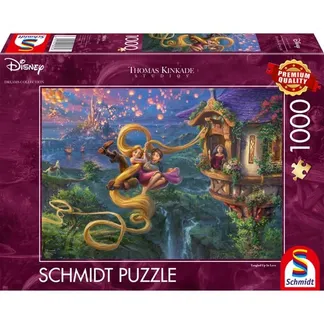 Thomas Kinkade Studios: Disney Dreams Collection – Rapunzel Tangled up in Love, Puzzle Thomas Kinkade Studios: Disney Dreams Collection – Rapunzel Tangled up in Love, Puzzle