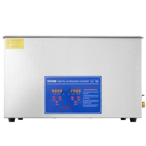 VEVOR 30 L Ultraschallreinigungsgerät Ultraschallreiniger mit Heizung 600 W Ultraschallreiniger aus Edelstahl Ultraschall Reinigungsgerät für Brillen Schmuck Zahnprothesen Münzen usw. – Bild 10