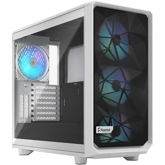 Meshify 2 RGB White TG Clear Tint, Tower-Gehäuse Meshify 2 RGB White TG Clear Tint, Tower-Gehäuse