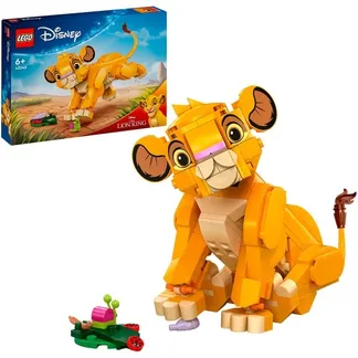 43243 Disney Classic Simba, das Löwenjunge des Königs, Konstruktionsspielzeug 43243 Disney Classic Simba, das Löwenjunge des Königs, Konstruktionsspielzeug