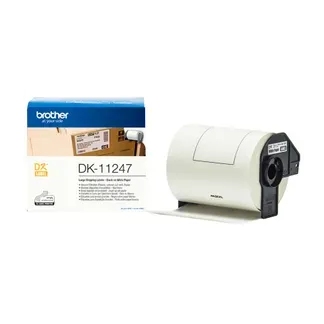 Brother DK-11247 Etiketten erstellendes Band Schwarz auf weiss Brother DK-11247 Etiketten erstellendes Band Schwarz auf weiss