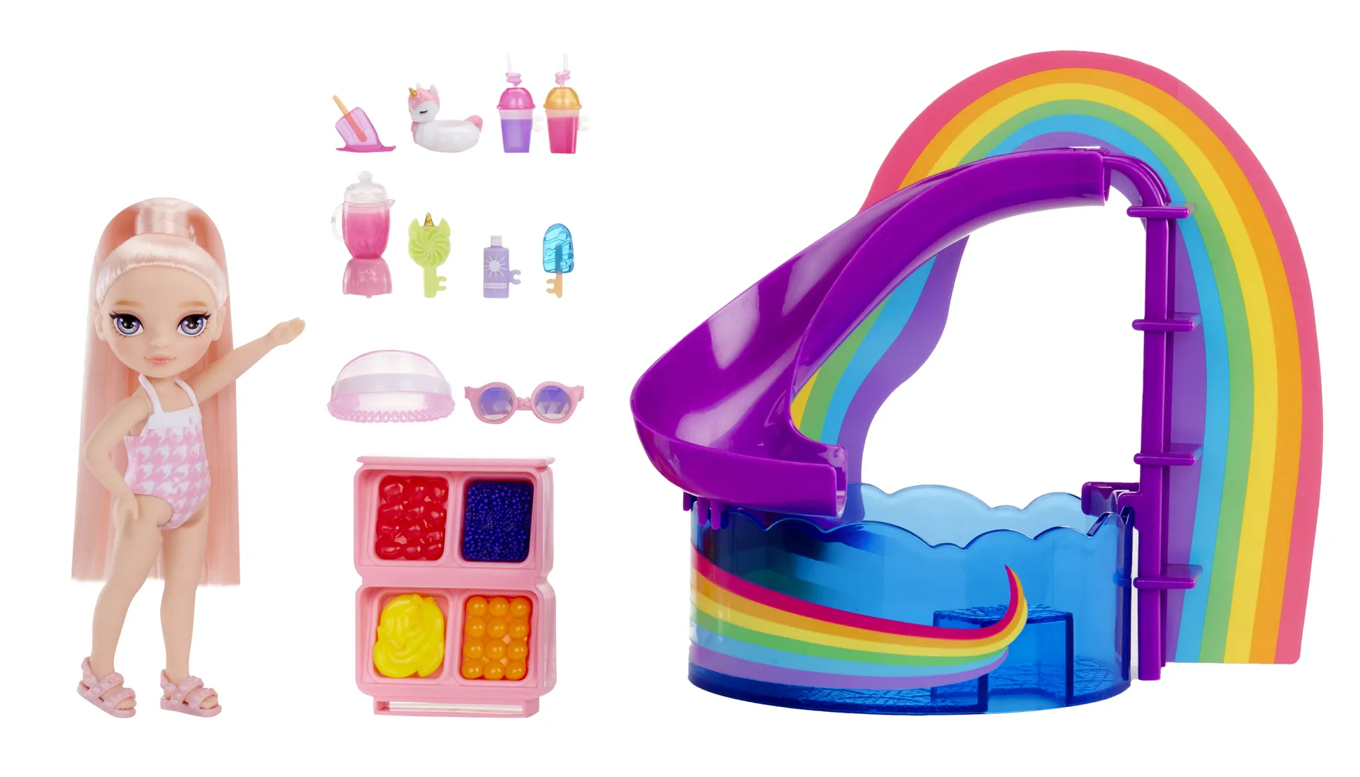 Rainbow High Little Pool Day with Blush Playset Rainbow High Little Pool Day with Blush Playset