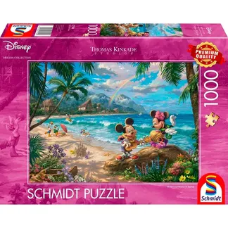Thomas Kinkade Studios: Disney Dreams Collection – Minnie & Mickey in Hawaii, Puzzle Thomas Kinkade Studios: Disney Dreams Collection – Minnie & Mickey in Hawaii, Puzzle